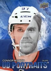 2025-26 Upper Deck UD Portraits Connor McDavid #P-60 card
