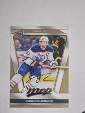 2025 Upper Deck MVP Connor McDavid #1 card
