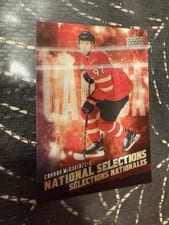 2025 Upper Deck Tim Hortons National Selections Connor McDavid #NS-1 card