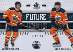 2019-20 SP Authentic Base Set Connor McDavid/Leon Draisaitl #128 card