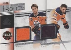 2022-23 SP Game Used 2022 NHL All-Star Game Jersey Duals Connor McDavid/Leon Draisaitl #AS2-7 card