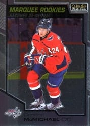2020-21 O-Pee-Chee Platinum Base Set Connor McMichael #154 card