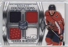 2020-21 Upper Deck The Cup Foundations Quad Jersey Connor McMichael #F-MC card