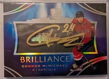 2020 Upper Deck The Cup Brilliance Autographs Connor McMichael #B-MC card
