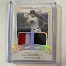 2024 Panini Flawless Dual Prospect Patches Connor Norby #DP-CN card