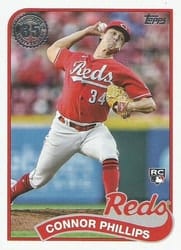 2024 Topps Update 1989 Topps Baseball 35th Anniversary Connor Phillips #89US-21 card