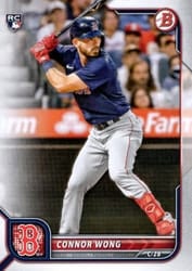 2022 Bowman Base Set Connor Wong #82 card