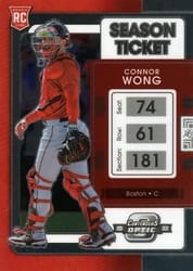 2022 Panini Chronicles Contenders Optic Connor Wong #11 card