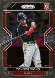 2022 Panini Prizm Base Set Connor Wong #248 card