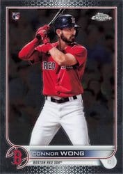 2022 Topps Chrome Base Set Connor Wong #39 card