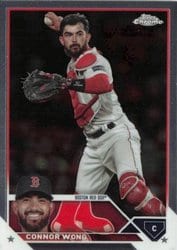 2023 Topps Chrome Update Base Set Connor Wong #USC46 card
