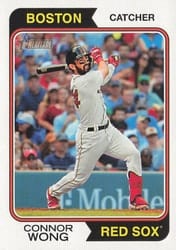 2023 Topps Heritage Base Set Connor Wong #366 card