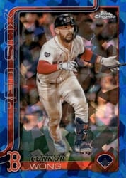 2025 Topps Chrome Sapphire Base Set Connor Wong #10 card