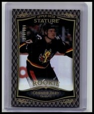 2024-25 Upper Deck Stature 2023-24 Base Rookies Update Connor Zary #37 card