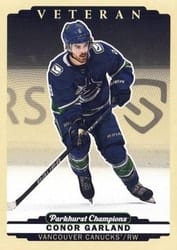 2022-23 Parkhurst Champions Base Set Conor Garland #103 card