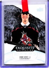 2024-25 Upper Deck Black Diamond Exquisite Collection - Rookies Conor Geekie #R-GE card