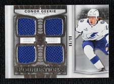 2024-25 Upper Deck The Cup Foundations Quad Jersey Conor Geekie #F-GE card