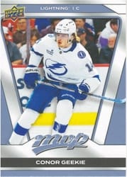 2025-26 Upper Deck MVP Base Set Conor Geekie #34 card