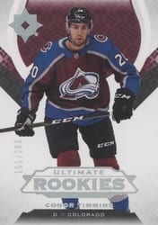 2019-20 Upper Deck Ultimate Collection Base Set Conor Timmins #141 card