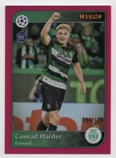 2024 Topps Merlin UEFA Conrad Harder #158 card