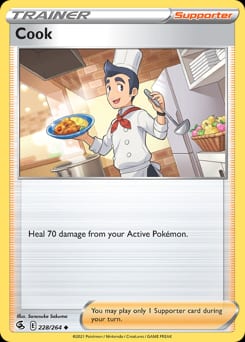 Fusion Strike Cook #228 card