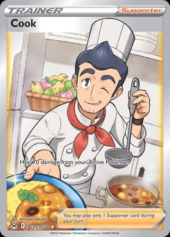 Lost Origin Trainer Gallery Cook #TG25 card