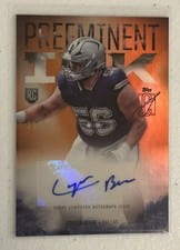 2024 Topps Signature Class Preeminent Ink Autographs Cooper Beebe #PI-CBE card