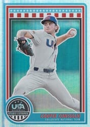 2025 Panini Stars & Stripes Base Set Cooper Consiglio #30 card