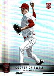 2022 Panini Chronicles Elite Cooper Criswell #29 card
