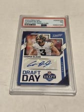 2024 Panini Prestige Draft Day Signatures Cooper DeJean #DDS-CDN card