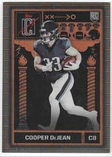 2024 Topps Signature Class Odyssey Cooper DeJean #O-6 card