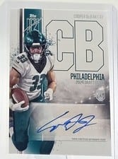 2024 Topps Signature Class Rookie Class Autographs Cooper DeJean #RCA-CD card