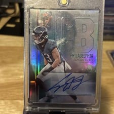2024 Topps Signature Class Rookie Class Chrome Autographs Cooper DeJean #RCV-CDE card