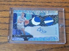 2024-25 Bowman's Best University Prospect Dual Relic Autographs Cooper Flagg #PDRA-CF card