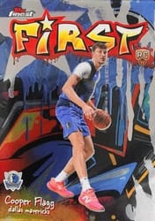 2025-26 Finest First Cooper Flagg #F-1 card