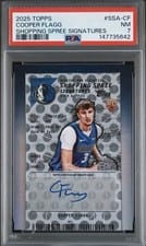 2025-26 Topps Shopping Spree Signatures Cooper Flagg #SSA-CF card