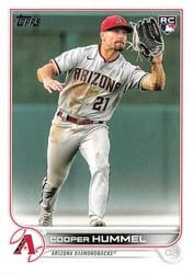 2022 Topps Update Base Set Cooper Hummel #US314 card