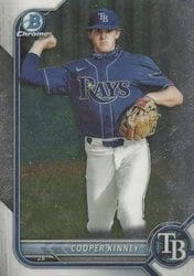 2022 Bowman Chrome Prospects Cooper Kinney #BCP-54 card
