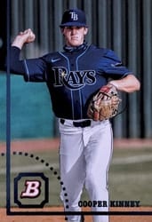 2022 Bowman Heritage Prospects Cooper Kinney #BHP-80 card