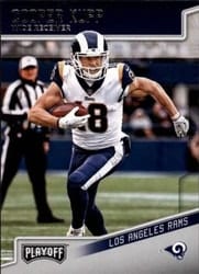 2018 Panini Playoff Base Set Cooper Kupp #102 card