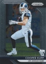 2018 Panini Prizm Base Set Cooper Kupp #95 card