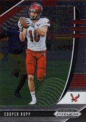 2020 Panini Prizm Draft Picks Base Set Cooper Kupp #19 card