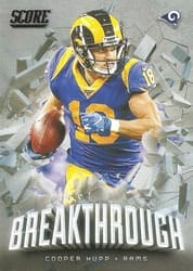 2020 Score Breakthrough Cooper Kupp #B-CK card