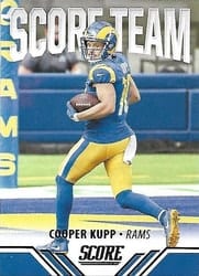 2021 Score Score Team Cooper Kupp #ST15 card