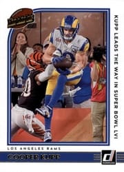 2022 Donruss Highlights Cooper Kupp #H-CK card