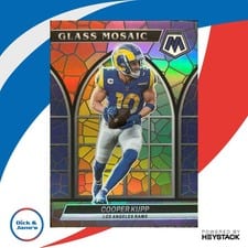2022 Panini Mosaic Glass Mosaic Cooper Kupp #GM-16 card