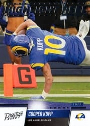 2022 Panini Prestige Highlight Reel Cooper Kupp #HR-2 card