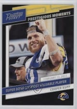 2022 Panini Prestige Prestigious Moments Cooper Kupp #PM-19 card