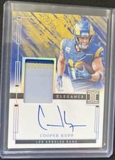2025 Panini Immaculate Premium Patch Autographs Cooper Kupp #7 card