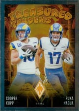 2024 Panini Phoenix Treasured Tandems Cooper Kupp / Puka Nacua #TT-LAC card